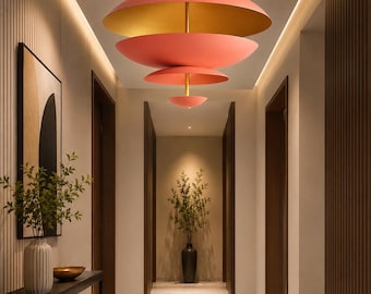 Modern  Pendant Light Mid Century Modern Ceiling Light Scandinavian Hanging Lamp Minimalist Dome Chandelier Designer Kitchen Island Light