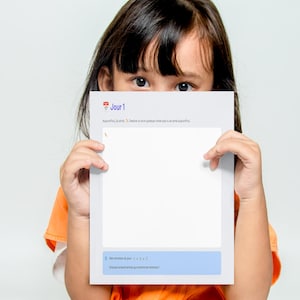 Diario de gratitud imprimible para niños (4-6 años): Cuaderno en PDF para emociones, dibujo y bienestar para preescolar.