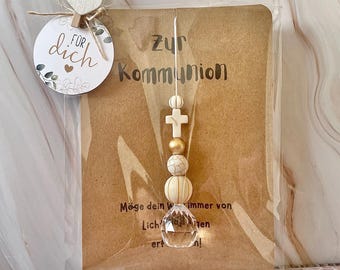 Sonnenfänger Kommunion Konfirmation • Geschenkidee Kind• Geschenk zur Erstkommunion • Mitbringsel Persönliches Geschenk • dankgeschenk