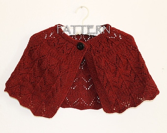 Pattern Knitted Capelet - PDF file