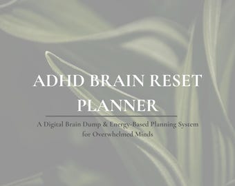 ADHD Gehirn-Reset-Planer