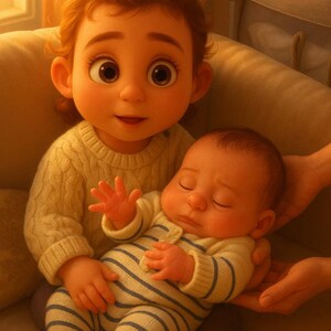 Turn Your Photo into a Pixar-Style Cartoon – Personalized Digital Portrait, Custom 3D Animation Look