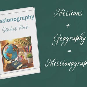 Missionography Homeschool Geography & Bible Study | Christian Missionary Unit Study | World Geography Through Missions
