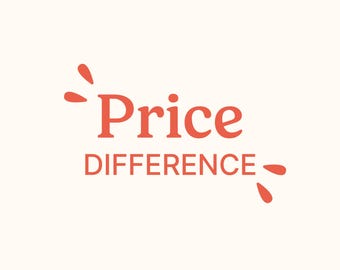 PRICE DIFFERENCE