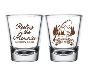 Kieliszek do shotów "Reeling in the Memories", kieliszki na zjazd rodzinny, spersonalizowane upominki w postaci kieliszków, spersonalizowany upominek w postaci kieliszków na zjazd rodzinny (80)