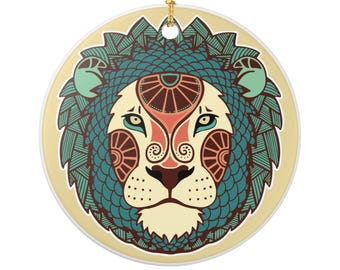 Lion Clipart PNG - Lion Face Portrait, T-Shirt Design (Digital Download)
