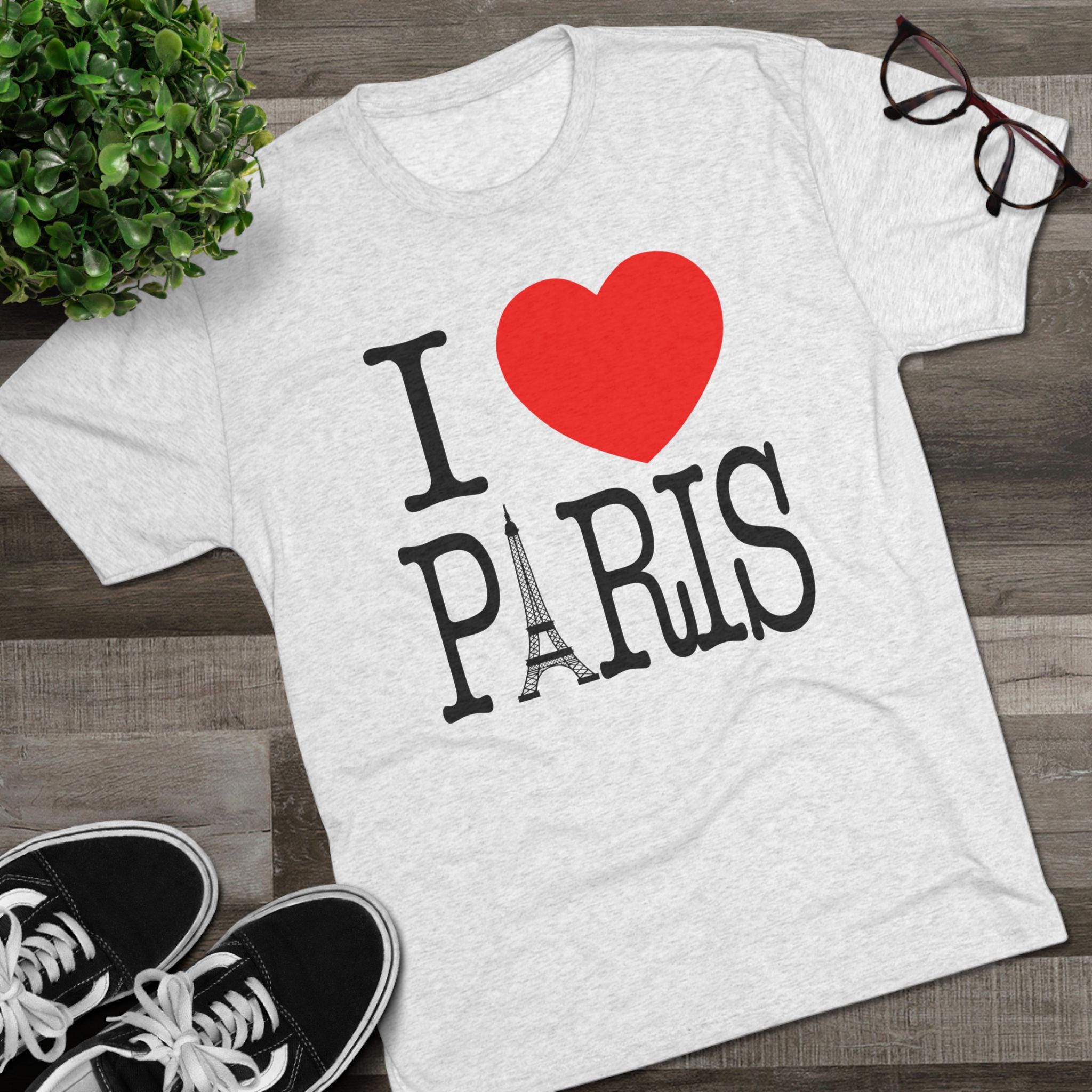 I Love Paris T Shirt - Etsy