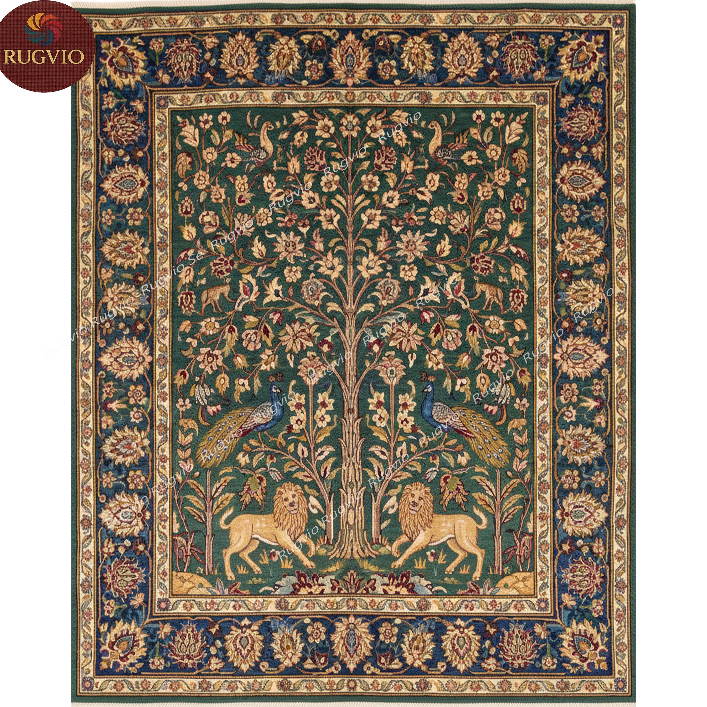 Hereke silk rug - Etsy 日本