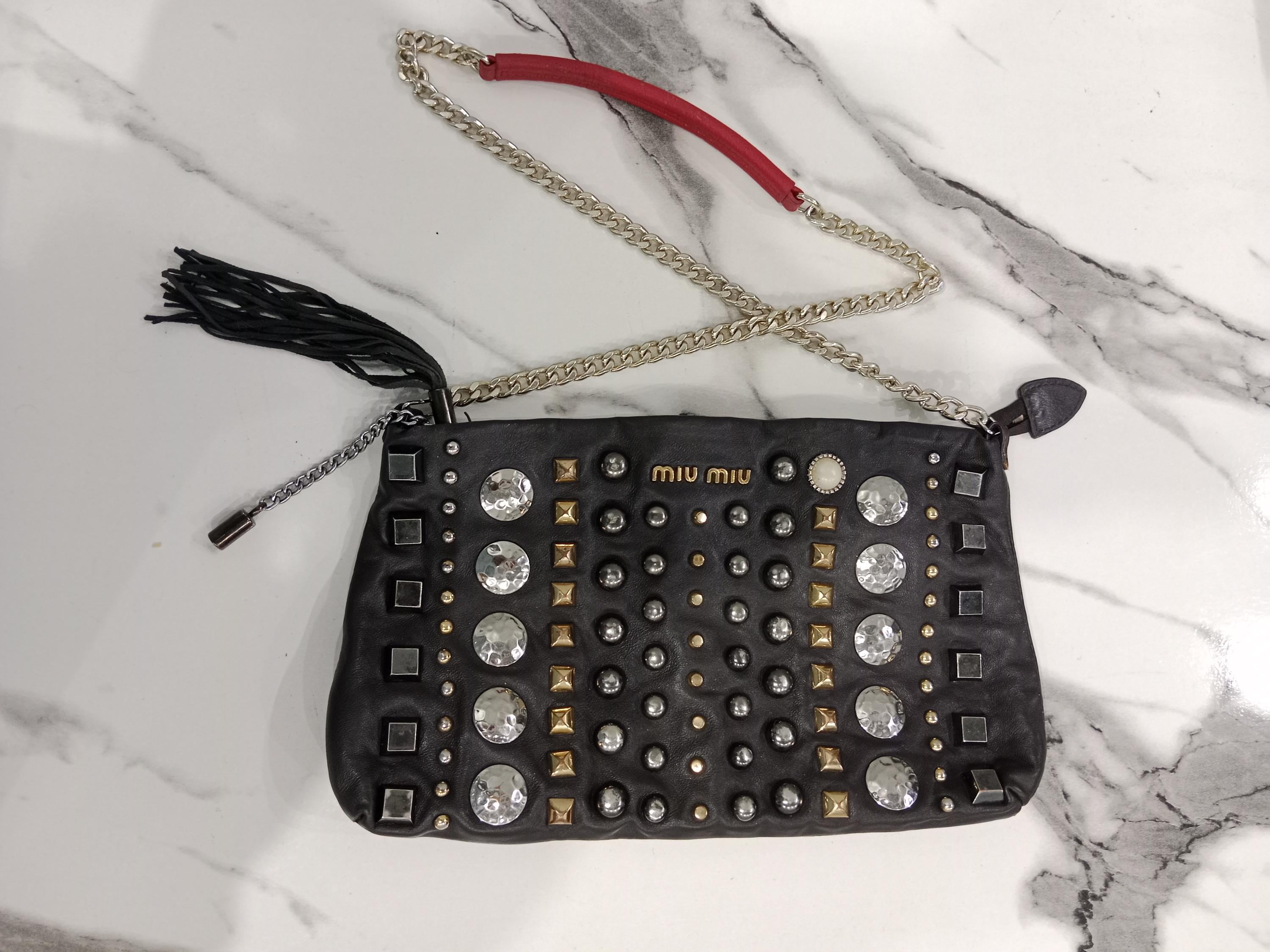 Miu Miu Studded Bag - Etsy