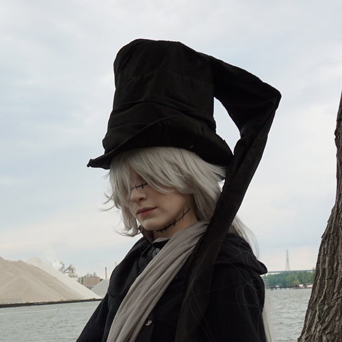 Black Butler Cosplay Undertaker Hat - Etsy