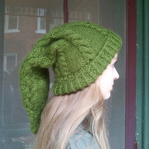 Hand Knit Link Hat: Legend of Zelda Cosplay - Adult Size