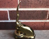 Brass Desktop Paper Embossing Press Seal Stamp Letterhead Notary - Brass Notary Stamp Seal - Office Supplies - Brass Notary Stamp Seal
