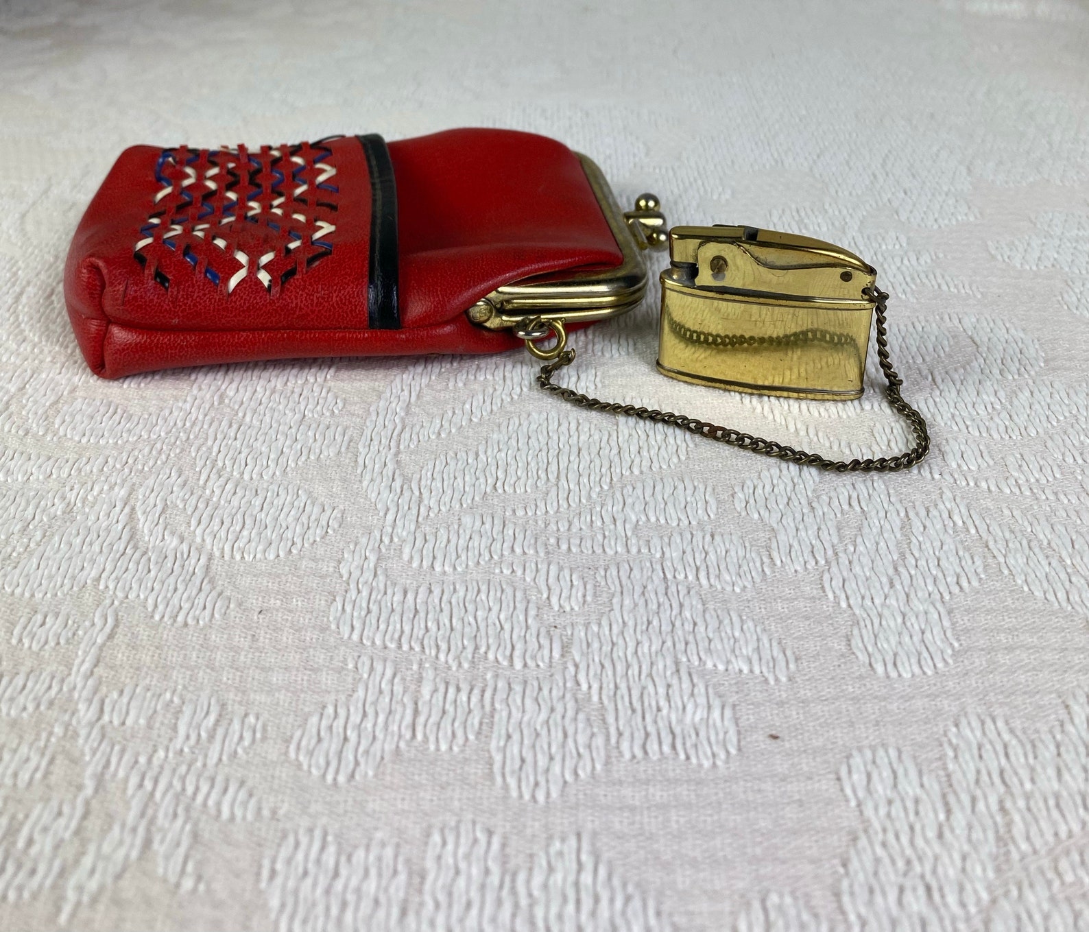 cigarette case with change purse