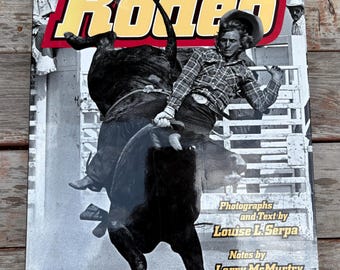 Rodeo - Rodeo Book - Vintage Rodeo Book - Coffee Table Book - Rodeo and Cowboy Book - Vintage Cowboy Rodeo Book - Vintage Book Rodeo - Rodeo