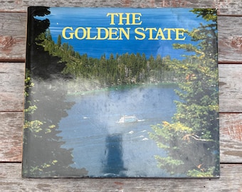 The Golden State - Lee Thomas - Vintage California History Book - California State Photography Book - Vintage California Coffee Table Book