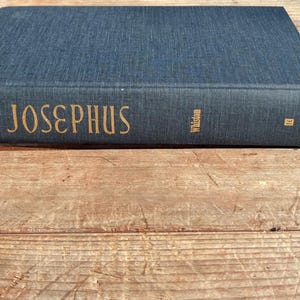 JOSEPHUS Complete Works - Theology Book - Jewish History Book - Vintage Books - Jewish History - Jewish Historian Josephus - History Book