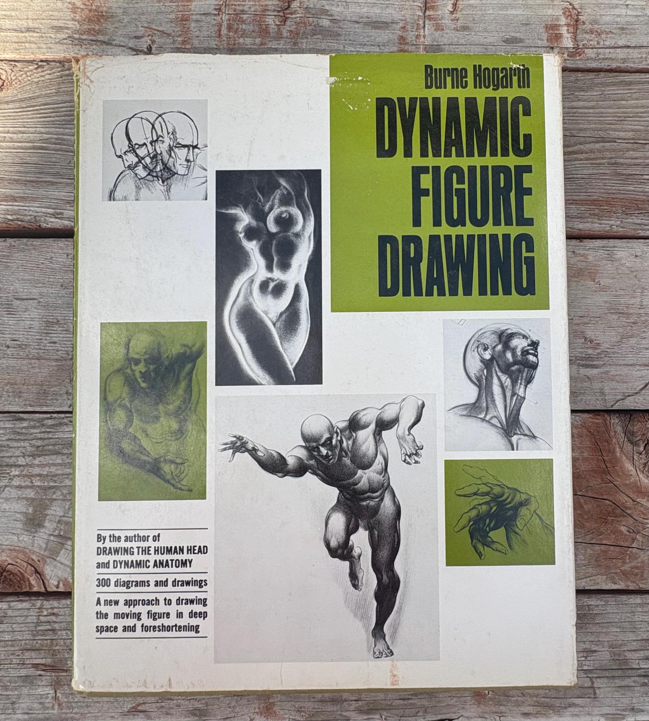 DYNAMIC FIGURE DRAWING - Burne Hogarth - Vintage Book - Dynamic 