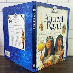 Ancient Egypt Book -  Vintage Children&#39;s Book - Ancient Egypt - Vintage Child Book - The Nature Company Discoveries - Learn about Egypt