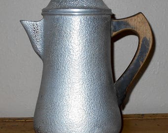 Century Silver Seal Coffee Pot - Vintage Silver-tone Coffee Pot - Mid-Century Coffee Pot