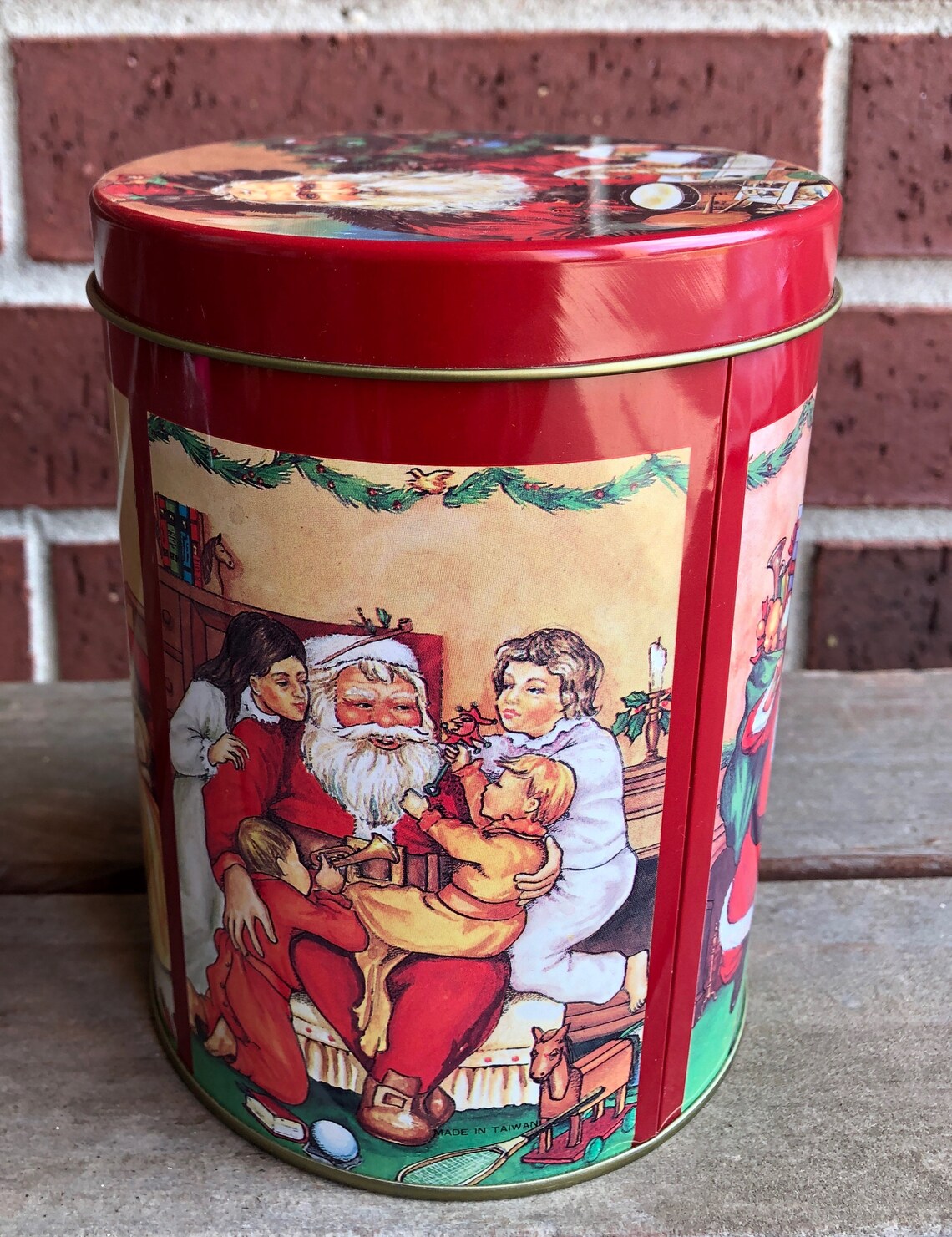 Vintage Christmas Tins 
