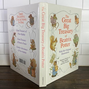 The Great Big Treasury of Beatrix Potter - Beatrix Potter Book - Vintage Beatrix Potter Book - Vintage Children&#39;s Book - Beatrix Potter
