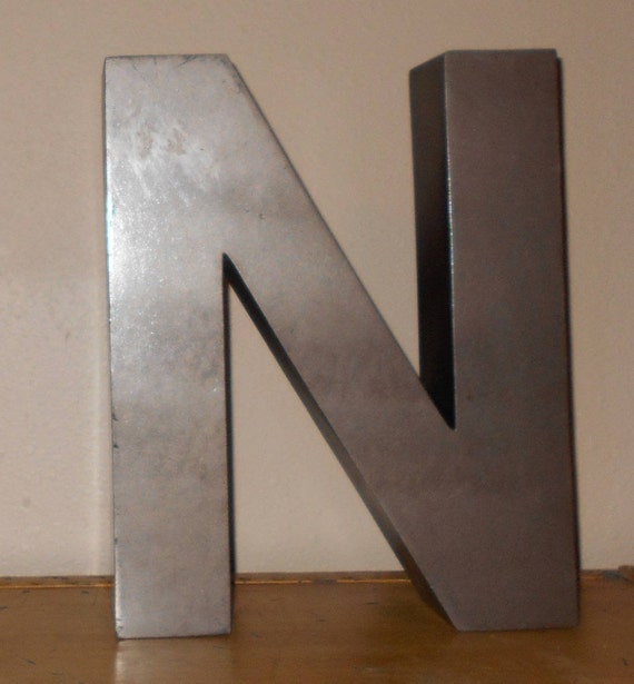 Letter n home decor