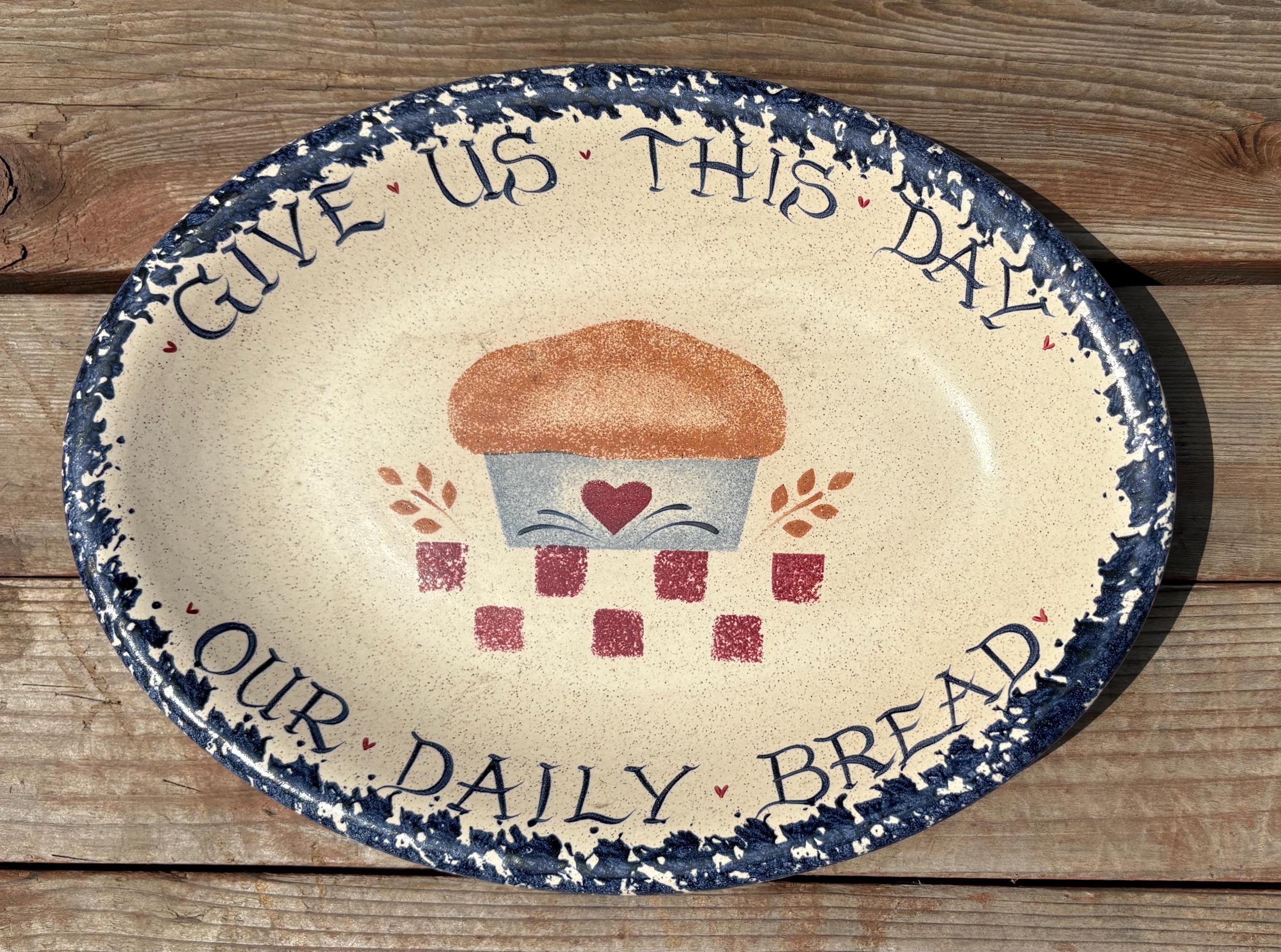 Grasslands Road Irish Blessing Decorative Plate Celtic Knotwork Ireland