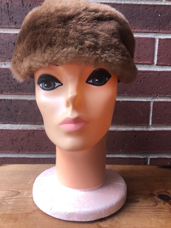 Winter Hat - Ladies Vintage Hat - Vintage Winter H