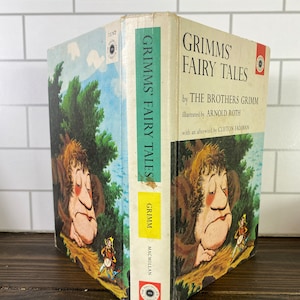 GRIMMS&#39; FAIRY TALES Book - Vintage Children&#39;s Book - The Brothers Grimm Book - Vintage Child&#39;s Book - Vintage Fairy Tales Book - Grimms Book