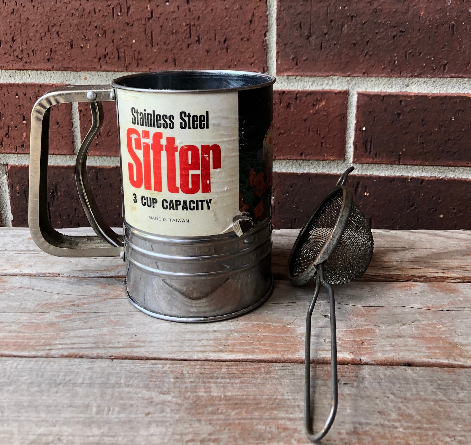 Sifters Vintage Sifter Kitchen Gadgets Baking Tools Etsy