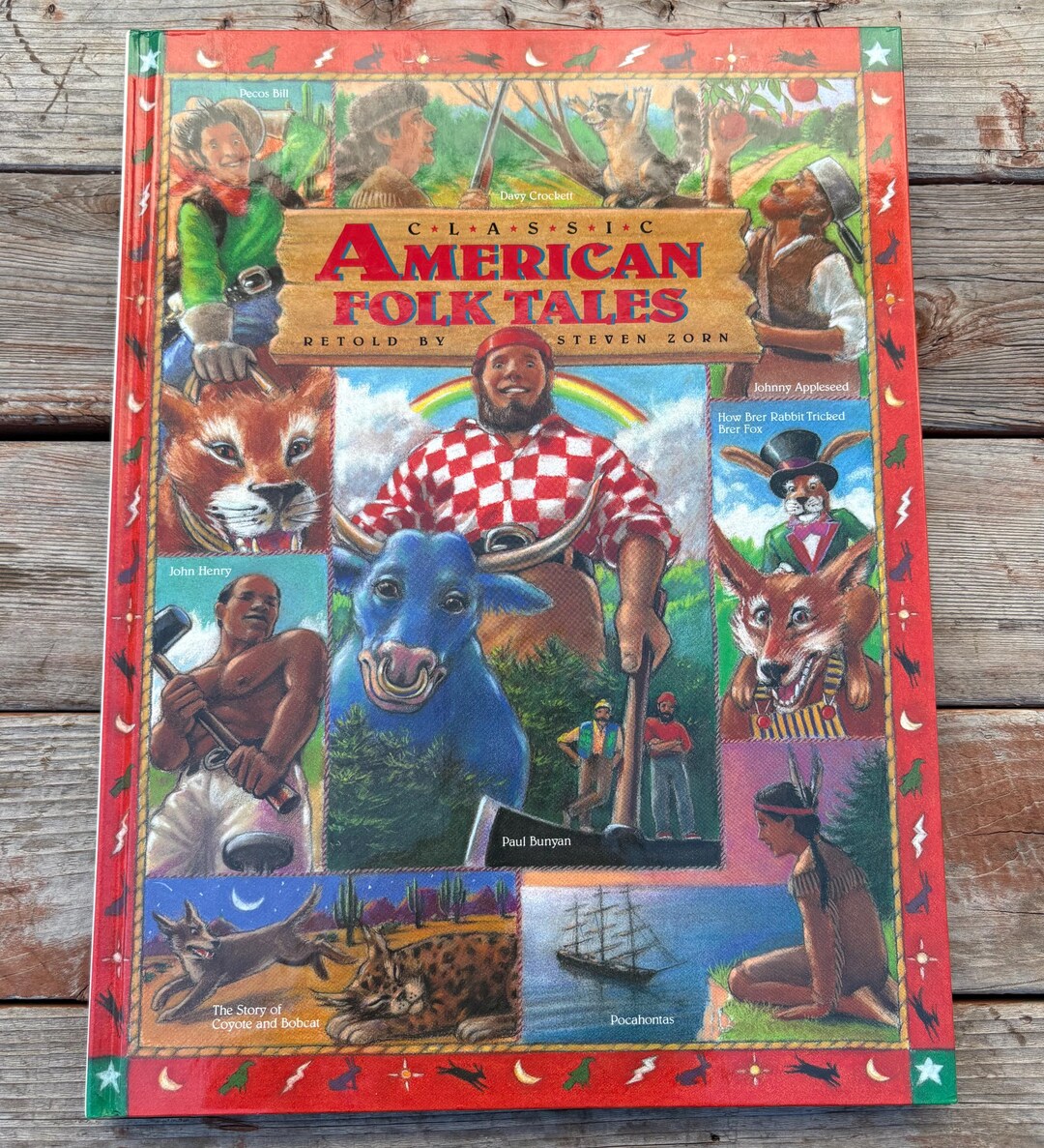 American Folk Tales - Vintage Children's Book - Classic American Folk ...