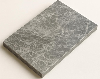Custom Stella Gray Marble Slab: Polished Stone for Dresser, Radiator Tops