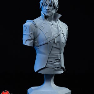 Buste van Jayce Talis / Actiefiguur / TV-serie / Hars / Arcane / 3D-model