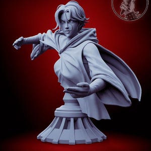Bust of Sypha Belnades / Action Figure / Videogames / Resin / Castlevania / 3D Model