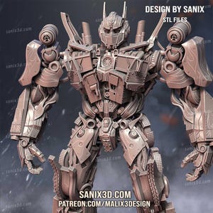 Optimus Prime / Action Figure / Movie / Resin / Transformers / 3D Model