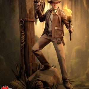 Indiana Jones / Action Figure / Movie / Resin / Indiana Jones / 3D Model