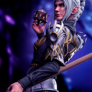 Shadowheart Dark Justiciar / Action Figure / Videogames / Resin / Baldurs Gate 3 / 3D Model