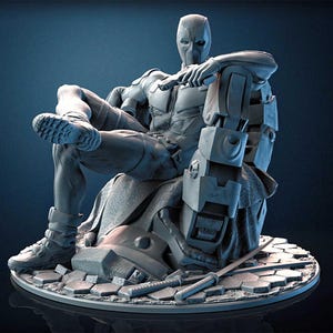 Deadpool / Action Figure / Movie / Resin / Deadpool / 3D Model