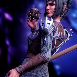 Shadowheart / Action Figure / Videogames / Resin / Baldur&#39;s Gate 3 / 3D Model