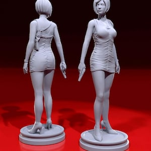 Ada Wong / Action Figure / Videogames / Resin / Resident Evil 4 Remake / 3D Model