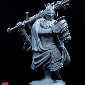 Bust of Rellana / Action Figure / Videogames / Resin / Elden Ring / 3D Model