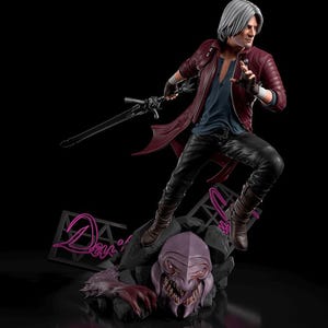 Dante / Action Figure / Videogames / Resin / Devil May Cry / 3D Model