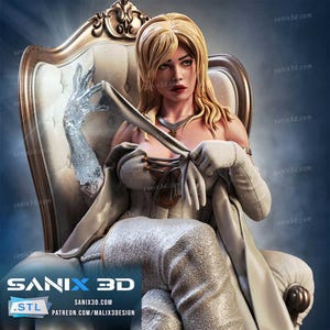 Emma Frost / Action Figure / Movie / Resin / X-Men / 3D Model