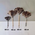 Handmade Ostrich Feather Duster – Elegant Natural Cleaning Brush with Different Style Handle, Reusable & Eco-Friendly Gift for Home or Offic