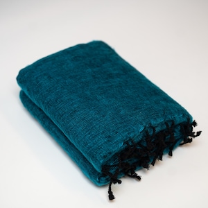 Extra Soft High Quality Yak Wool Blanket / Throw Travel - Made in Nepal 46&quot; x 92&quot; Machine Washable SALE!! TelwJ