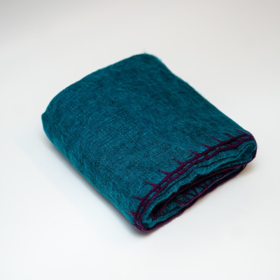 Extra Soft High Quality Yak Wool Blanket / Throw Travel - Made in Nepal 46" x 92" Machine Washable SALE!! Tel