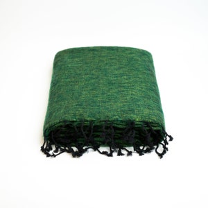 Extra Soft High Quality Yak Wool  Blanket / Throw Travel - Made in Nepal 48" x 96" G1 Machine Washable
