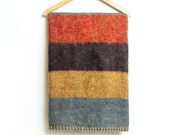 Wool Blanket / Extra Soft Yak Wool Knitted  Blanket / Throw Travel / Lap Blanket / Handmade blanket