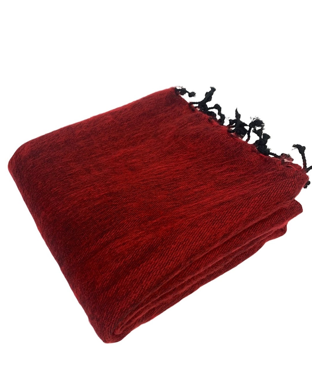 Wool Blanket / Extra Soft Yak Wool Knitted Blanket / Throw Travel / Lap