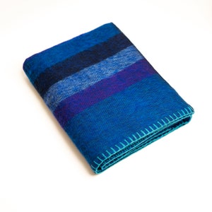 Blue Boho Blanket - Etsy